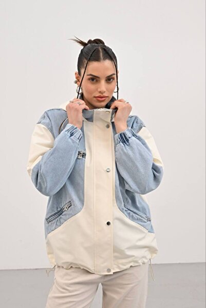 DENİKK Trend Iconic Design Water Repellent Windproof Raincoat Jacket-Iconic -...