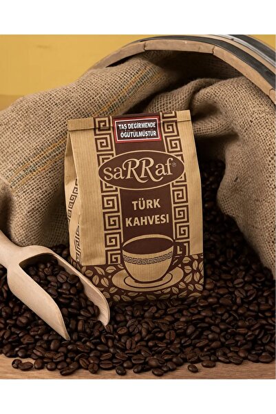 Sarraf Türk Kahvesi Taze Çekilmiş 5x100 Gr -Orta Kavrulmuş