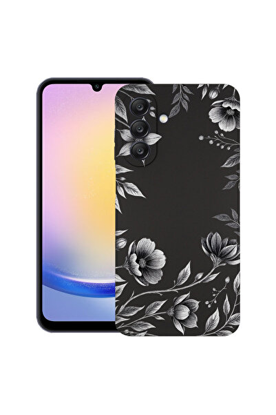 bestcase ®   Θήκη TPU Ultra Slim για Samsung Galaxy A54 5G, Μαύρο Φλοράλ, 146...