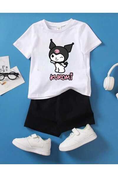 Nice Clothes Tricou și pantaloni scurți de vară pentru copii, unisex (imprime...