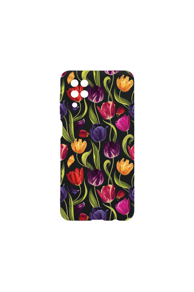 bestcase ®   Θήκη TPU Ultra Slim για Samsung Galaxy A12, Φλοράλ - Σχέδιο Τουλ...