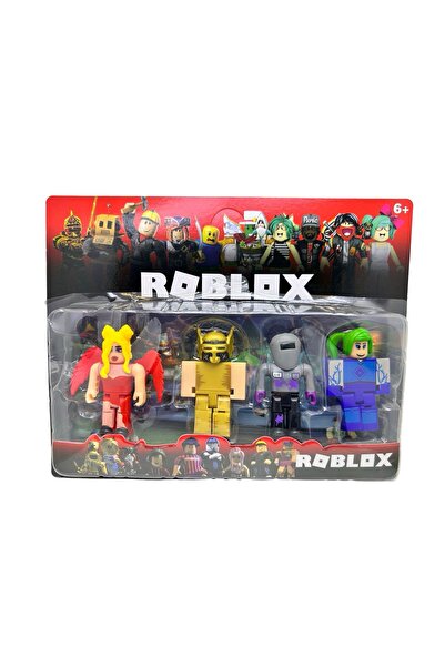 JPT Set de figurine personaje Roblox, pachet de 4, pentru copii 6+