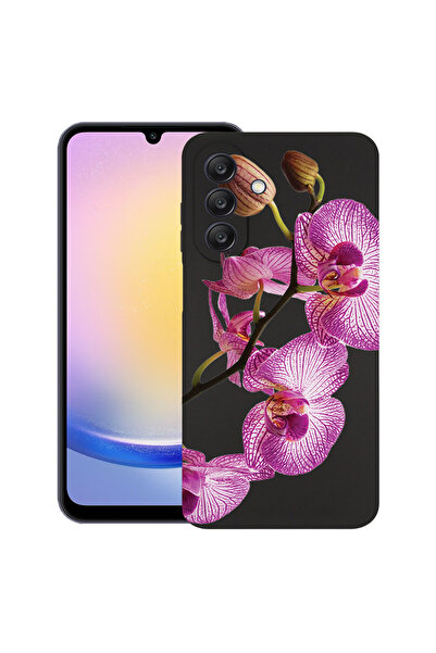 bestcase ®   Θήκη TPU Ultra Slim για Samsung Galaxy A25 5G, Φλοράλ - Ροζ Ορχι...