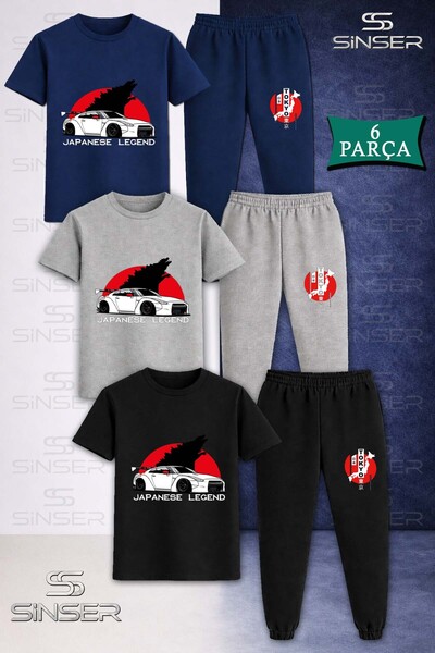 SS SİNSER Παιδικό ΣΕΤ ΦΟΡΜΑΣ ΑΥΤΟΚΙΝΗΤΟΥ ΤΟΚΙΟ ΛΕΥΚΟ ΙΑΠΩΝΙΚΟ ΓΡΑΦΗΜΑ 3 τεμαχ...