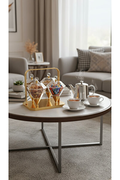 Generic طقم تقديم حلويات - يضفي لمسة من الرقي على ضيافتك."