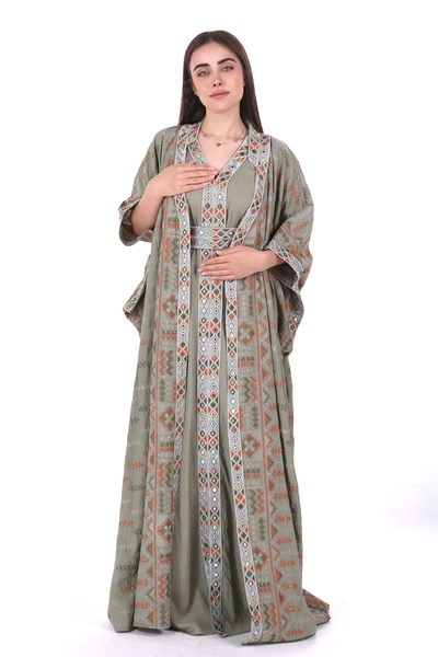 al bent al sharqieh قفطان مطرز ladies kaftan dress