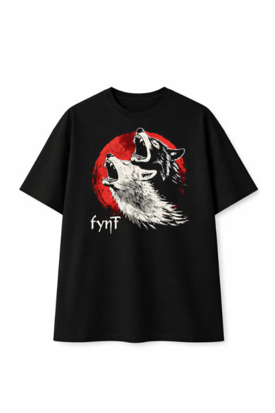 TİMİSİVA Μπλουζάκι Unisex oversized με τύπωμα με κοντό μανίκι και λαιμόκοψη, ...