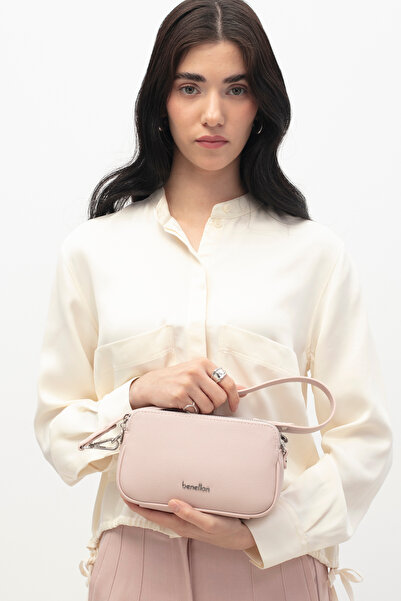 BENETTON WOMEN 'S SLEEVE BAG PINK BNT1808