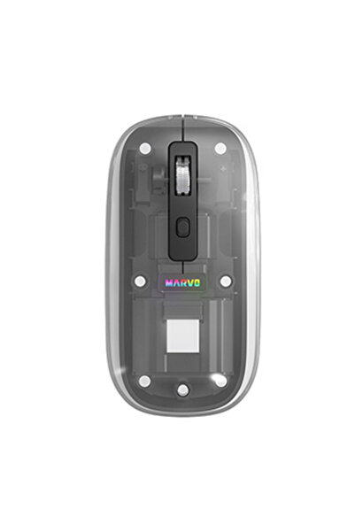 MARVO Mouse wireless PRISM B10 Black, negru, 1600DPI