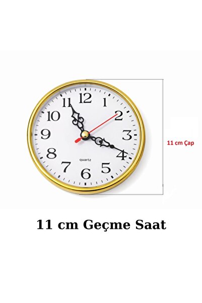 EXİZ TİCARET 11 cm Geçme Duvar Saati