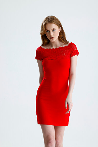 Sense Μπλούζα από βισκόζη με δαντέλα στο γιακά και στις μανίκια |   BLZ36663 ...