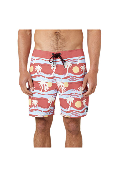 Rip Curl ΜΙΡΑΤΖ ΡΕΤΡΟ ΝΤΙΟΥΝΣ 17 " ΜΠΟΡΝΤΣΟΡΤ ΣΕ ΧΡΩΜΑ ΣΤΟΥΣΑΡΙΣΜΕΝΟ ΡΟΖ 30