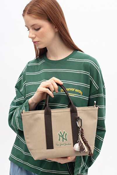 MLB New York Yankees Women's Crossbody Bag Sand-Green Mlb009