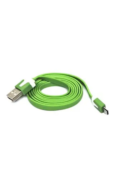 LOGO Cablu USB USB-A - MicroUSB 1 m Verde