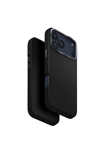 uniq Huse pentru iPhone 17 Pro, Husă Lyden din piele ecologică UNIQ, Negru