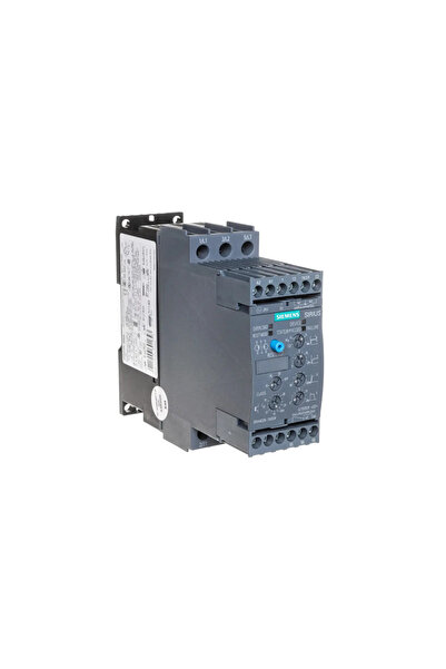 Siemens Pornire ușoară trifazat 200-480VAC 25A 11kW/400V Uc=24V AC/DC S0 3RW4...