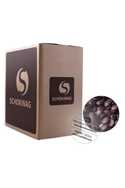 Decoratiuni Dulci Πραγματική μαύρη σοκολάτα 53% SCHOKINAG |   1 κιλό
