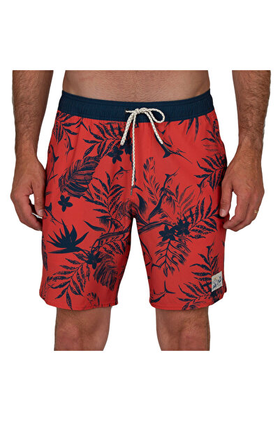 Salty Crew ISLAND DAZE ΕΛΑΣΤΙΚΟ ΜΠΟΡΝΤΣΟΡΤ ΝΕΟ ΚΟΡΑΛ Μ