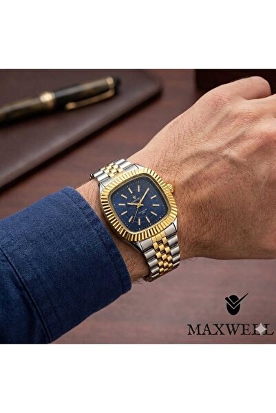 Maxwell Men's steel watch from the original Maxwell brand
