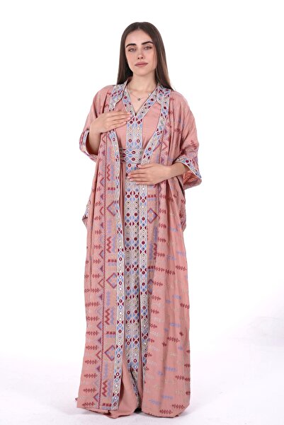 al bent al sharqieh Embroidered Kaftan Ladies Kaftan Dress