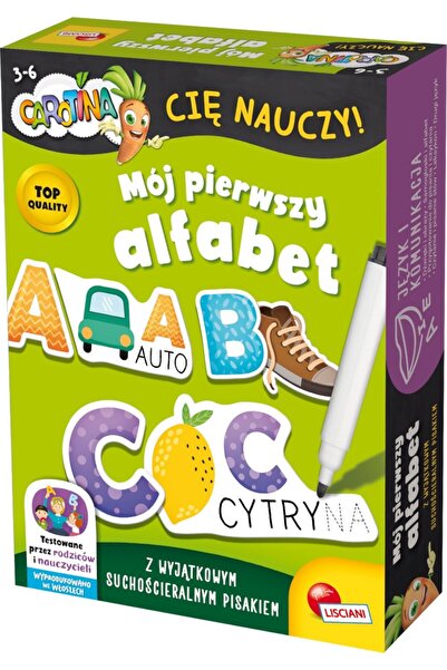 Lisciani PROMO Carotina te va învăța! Primul meu alfabet cântă 102341
