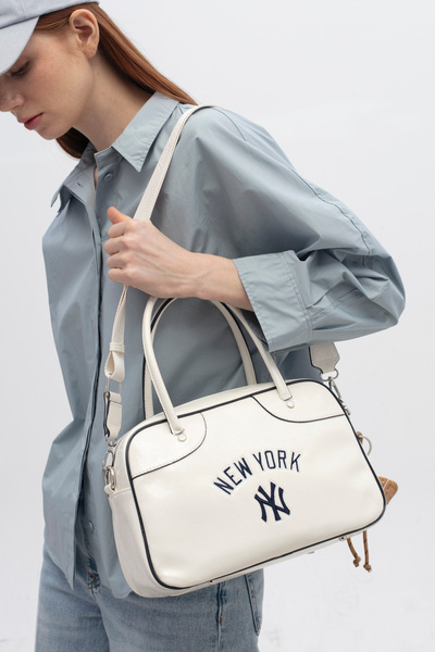 MLB NEW YORK YANKEES KADIN ÇAPRAZ ÇANTA BEYAZ-LACI MLB028
