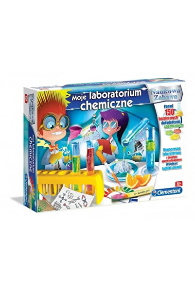 Other Setul meu de laborator chimic Limba poloneză Clementoni 60250
