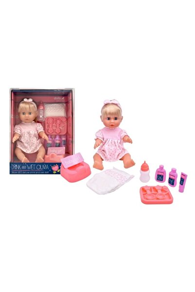 Other Dolls World Păpușă care bea și face pipi Olivia 38cm