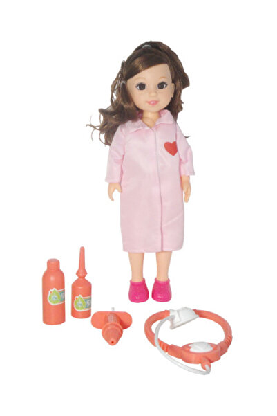 Swede Păpușă doctor de 32 cm, cu baterii