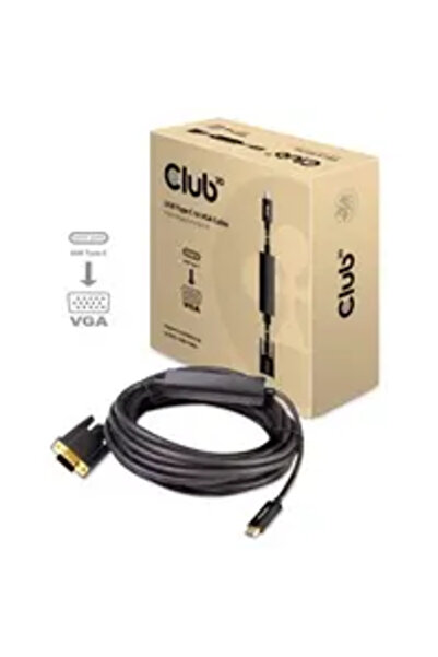 Other Cablu activ CLUB3D USB Tip C la VGA M/M 5m/16.40ft