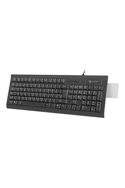 Natec Tastatură MORAY ES cu cititor de carduri inteligente, cu fir