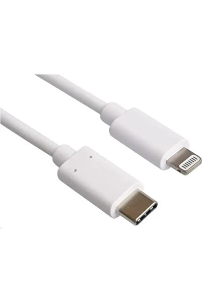 PremiumCord Cablu USB Lightning - USB-C 1 m Alb (kipod53)