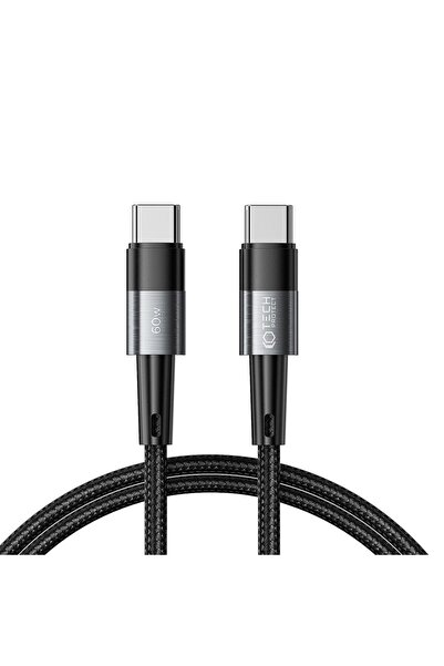 Tech-Protect Cablu Ultraboost USB-C/USB-C PD 60W 3A 100cm Gri