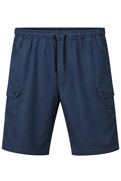 tambattal Τζιν Κάπρι Μεγάλου Μεγέθους με Τσέπες Cargo από Λύκρα (Jean Capri)