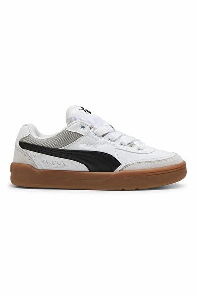 Puma Ανδρικά λευκά παπούτσια Park Lifestyle Sk8 Sports & Casual 40049701-Whit...