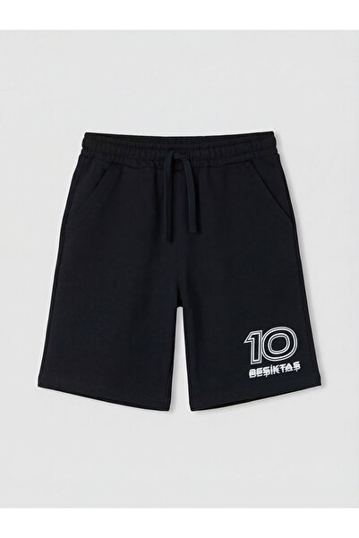 LC Waikiki RMZ GİYİM FARKİLYA Pantaloni scurți imprimați cu licență pentru bă...