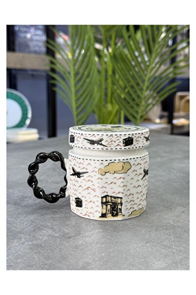Doğudeko Luxury Porcelain Lid Thedora Kupo