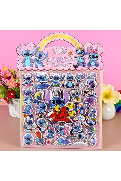 hamiyetkirtasiye Stitch 3 Boyutlu Dev Sticker