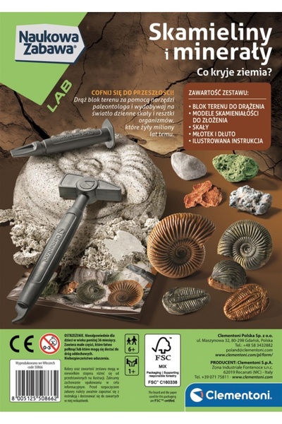 CLEMENTONI Fosile și minerale