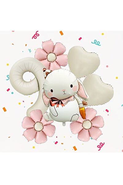 ÇITIPITISTORE Σετ για πάρτι γενεθλίων με μπαλόνια από αλουμινόχαρτο σε σχήμα ...