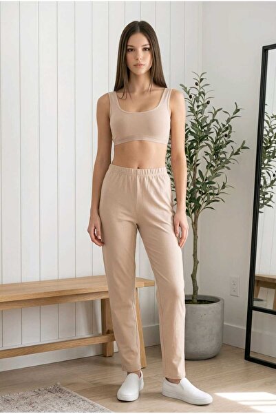 LİRONA -Γυναικείο μπουστάκι από βαμβακερό σουπερμερινέζιο ύφασμα, χωρίς μπανέ...