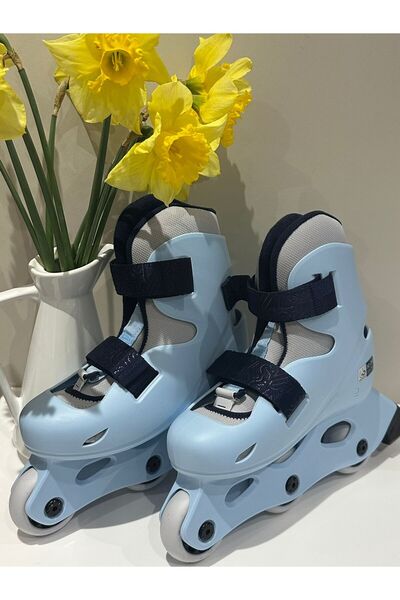 FB Cup Oxelo Learn 100 Çocuk Pateni Mavi | Ayarlanabilir 3 Beden | Başlangıç ...