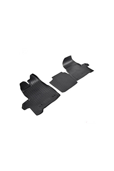 DAsiNU Σετ 2 Λαστιχένια Πατάκια Δαπέδου Ford Tourneo Custom 2013-Σήμερα