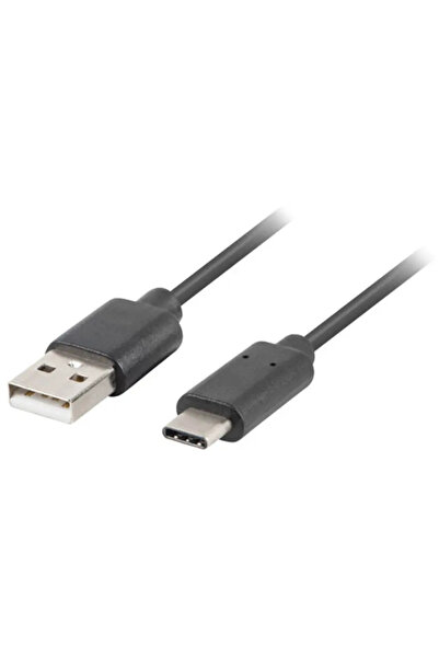 Lanberg USB A na USB C kabel CA-USBO-20CU-0018-BK