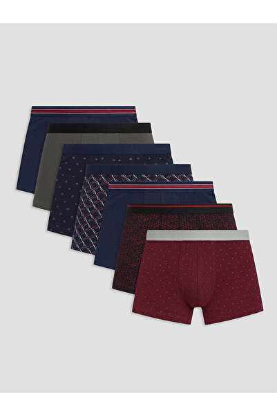 LC Waikiki Nevavm Cotton Flexible Men's Boxers with Difference in Thickness, ...