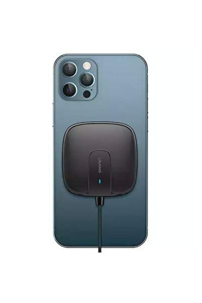 Usams Încărcător wireless US-CD159 magnetic W1 15W Extra-subțire pentru seria...