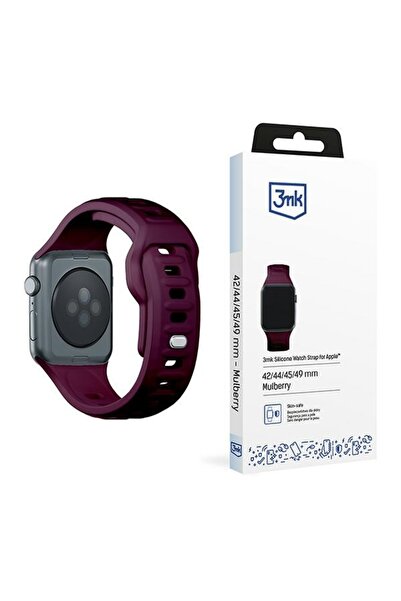 3MK Curea de ceas din silicon Apple Watch 4/5/6/7/8/9/SE/Ultra 42/44/45/49mm ...