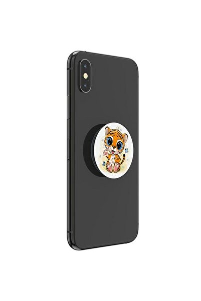 Other PopSockets Happy Cat Suport pasiv Telefon mobil/Smartphone Negru, Porto...