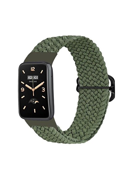 Beline Curea împletită Mi Band 7 Pro/M7 Pro (5), VERDE/VERDE
