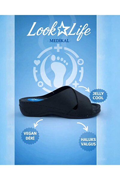 Look Life Γυναικείες καθημερινές, άνετες παντόφλες Hallux valgus με τεχνολογί...